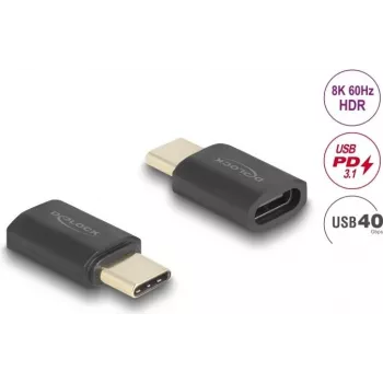 Adaptador USB DeLOCK 60237 40 Gbps USB Type-C PD 3.1 240 W