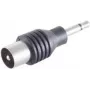Conector de cable ShiverPeaks BS57101 3,5 mm negro acero inoxidable macho/hembra
