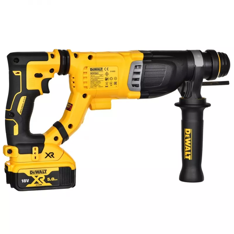 18V XR Brushless Martillo perforador 1x5,0Ah batería; 3j; 28mm