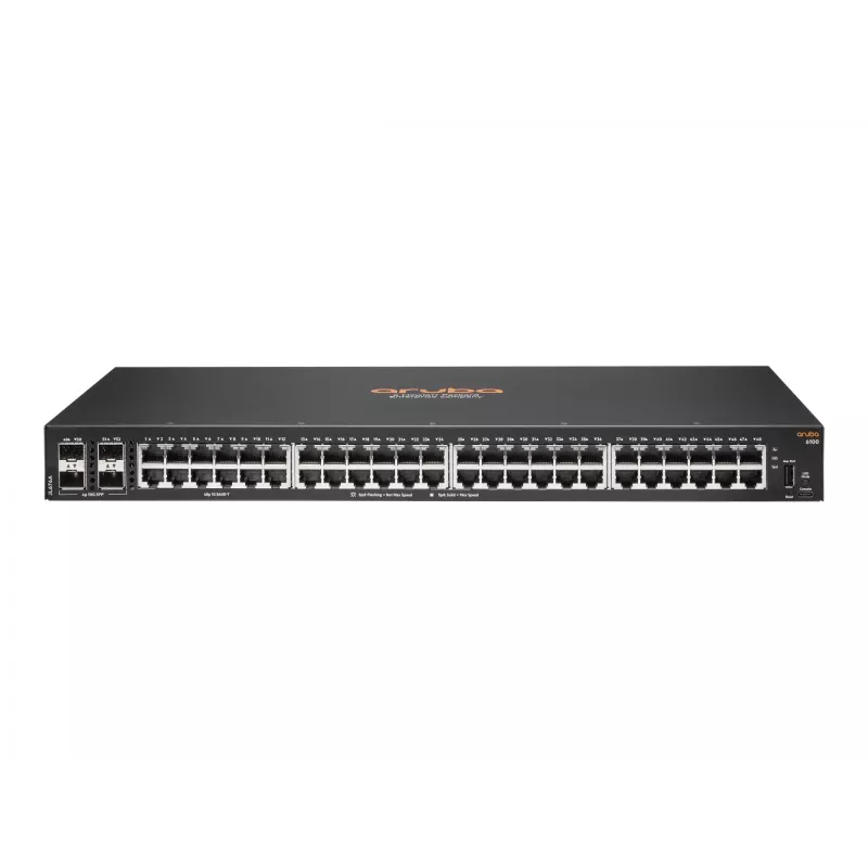 Switch gestionado HPE Aruba 6100 48G 4SFP+