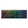 Razer BlackWidow V4 X Teclado mecánico para gaming, interruptores amarillos, distribución US, con cable, Negro
