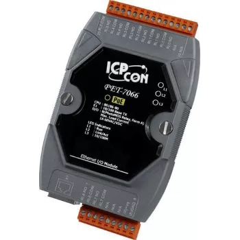 Switch Ethernet MOXA PET-7066 CR 6 puertos con montaje en carril DIN (MPN 50254)
