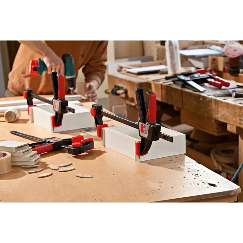 Bessey EZS90-8 - abrazadera en F - Plástico - Metal - 1 ud. - 90 cm