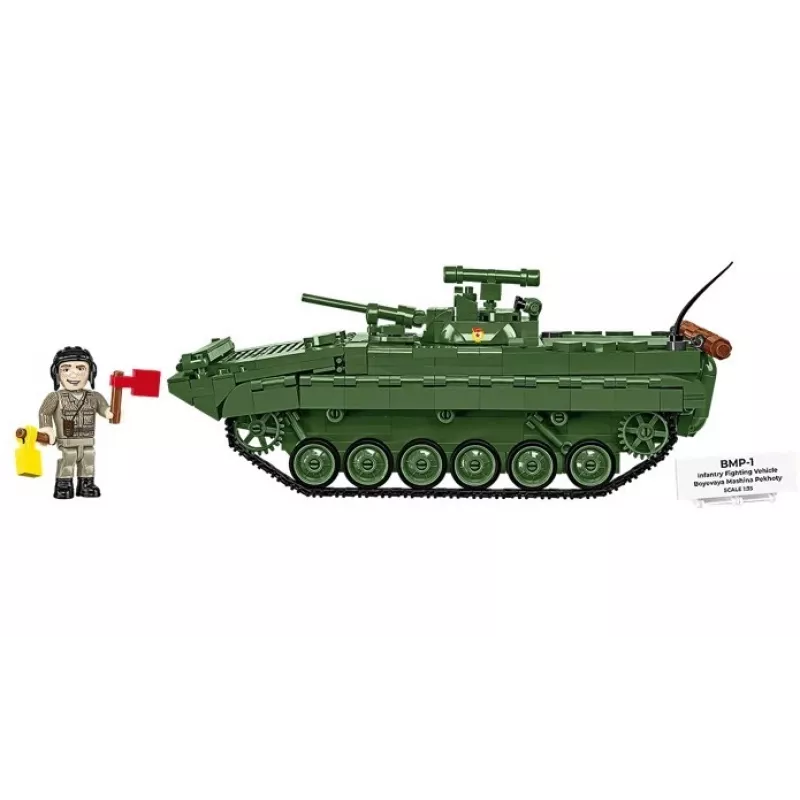 Set de construcción Cobi Blocks BMP-1 758 piezas – modelo a escala de bloques