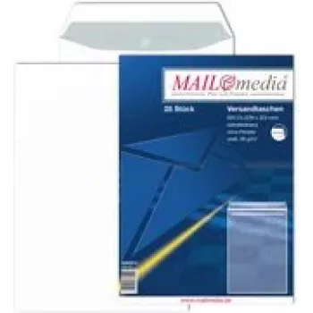 Bolsa de envío MAILmedia C4 autoadhesiva 90 g/m², peso 15,9 g