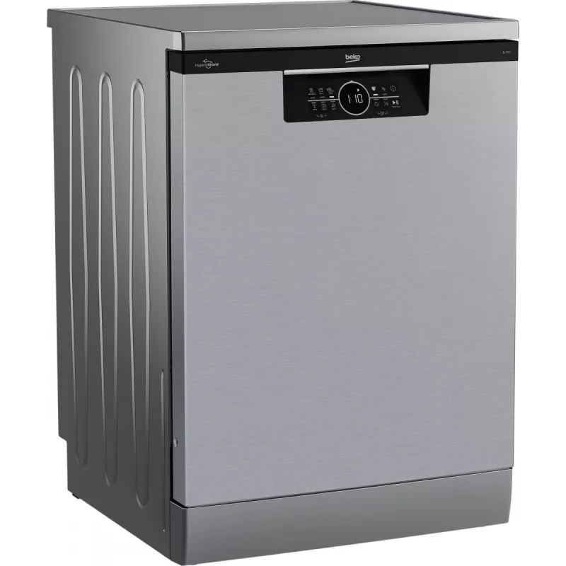 Lavavajillas BEKO BDFN26531X — independiente 60 cm, 15 cubiertos, 46 dB, acero inoxidable, indicador táctil LED