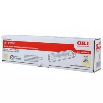 Tóner OKI amarillo para C810 y C830 8000 páginas