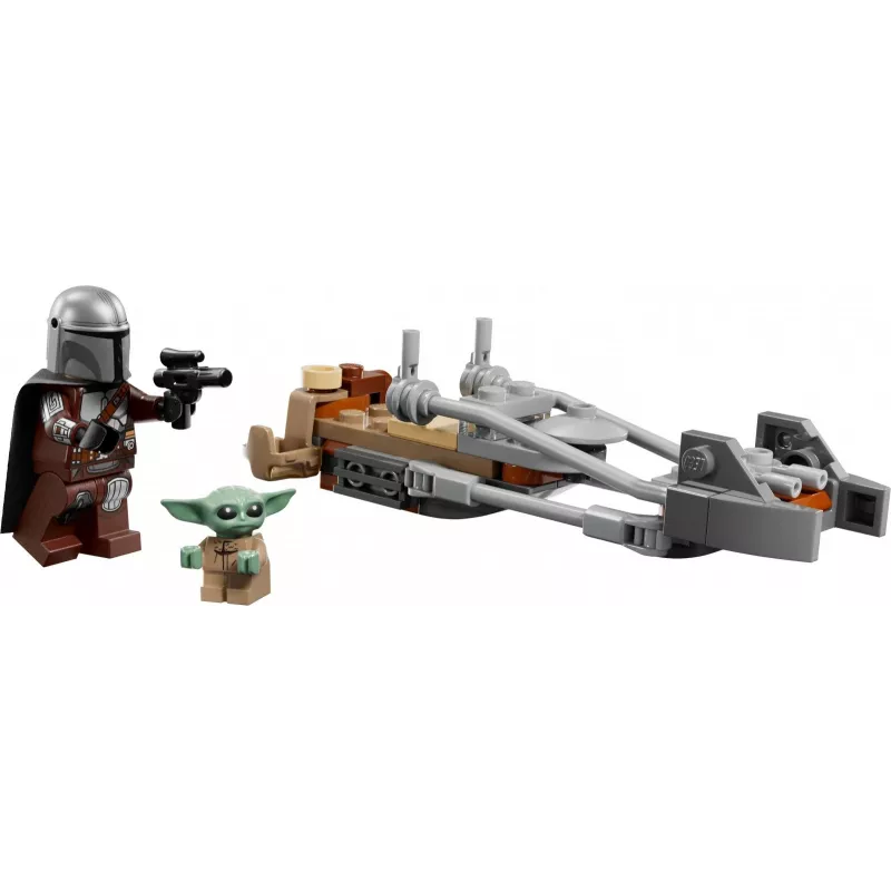 LEGO STAR WARS 75436 El Mandaloriano y la moto speeder de Grogu