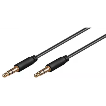 Microconnect AUDLL05 Cable de audio 0,5 m 3,5 mm Negro