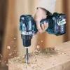 Makita DF002GZ - taladro atornillador - batería - 2 velocidades - portabrocas de llave 13 mm - 64 N·m - 164 mm - sin batería - 40 V (DF002GZ)