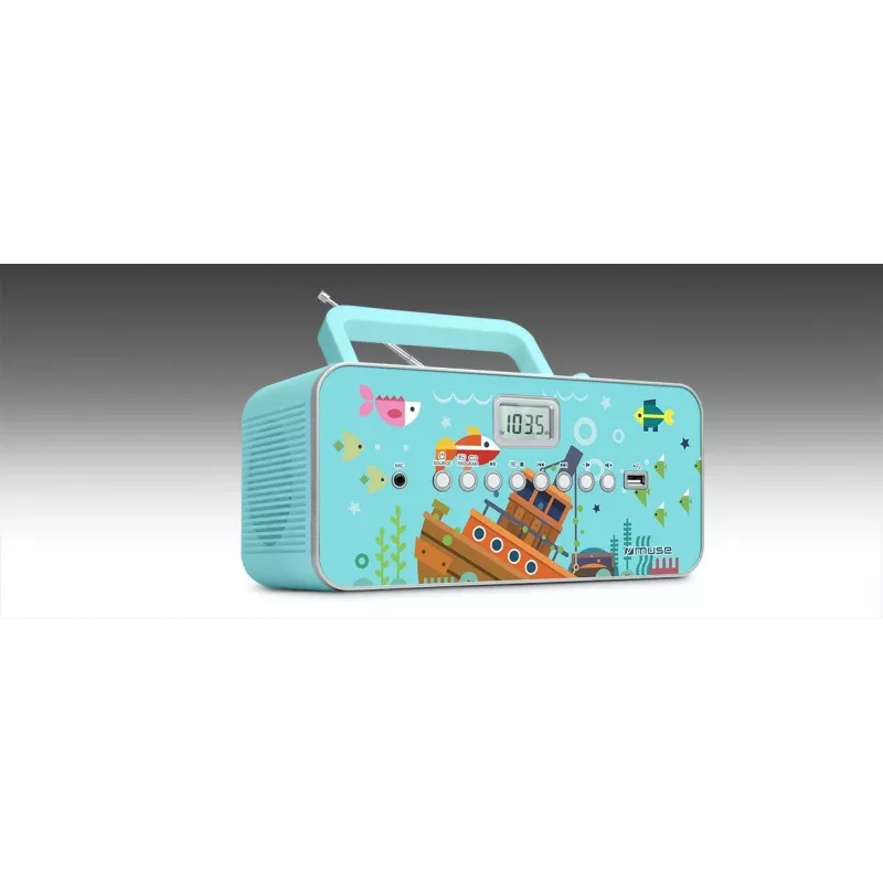 Sistema estéreo portátil Muse M-29KB