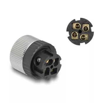 Conector en cruz DeLOCK 60536 metal 1 ud. 52 mm × 20 mm