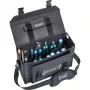 Bolsa de herramientas Hazet 191T-1/51 con 51 herramientas profesionales, pequeña, negra