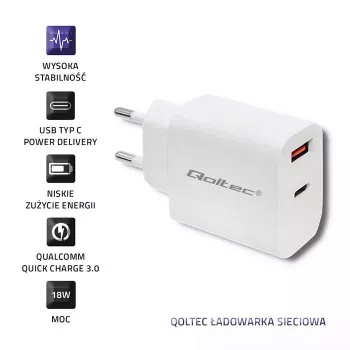 Fuente de alimentación Qoltec 51714