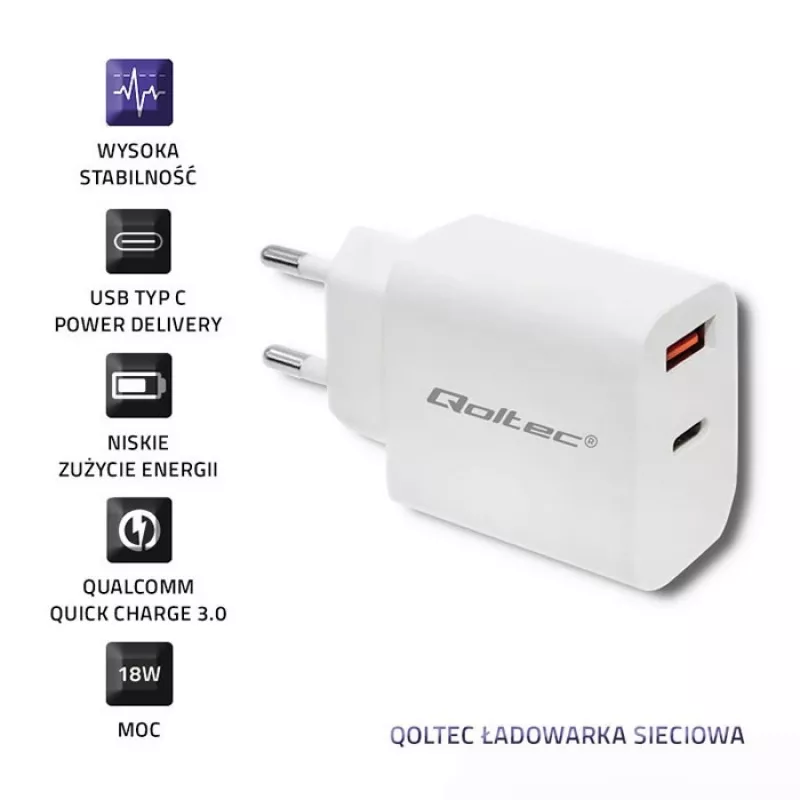 Fuente de alimentación Qoltec 51714