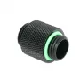 Adaptador Barrow recto G1/4 rosca macho a rosca macho 14mm articulado, modelo TBX2D-02 b, negro