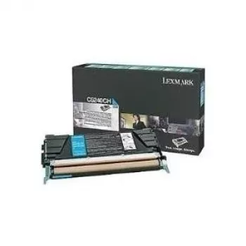 Tóner Lexmark C5240CH - cian - capacidad: 5.000 páginas (C5240CH)