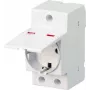 Caja de instalación ABB M1175C tipo F, 45×85×70 mm, gris