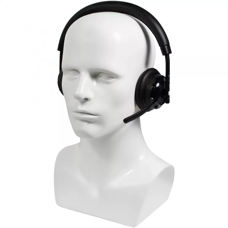 Auriculares inalámbricos Plusonic W320 Dual DECT Estéreo — auriculares DECT estéreo inalámbricos, compatibles con base dual