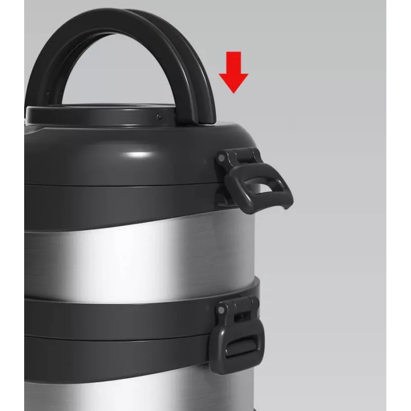 Maestro MR-1635-150 Termo negro, acero