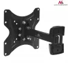 Maclean MC-741 soporte de pared para TV de 13–42 pulgadas (33–106,7 cm), VESA 75×75–200×200, máx. 25 kg, distancia a la pared 5,9–22,8 cm, negro