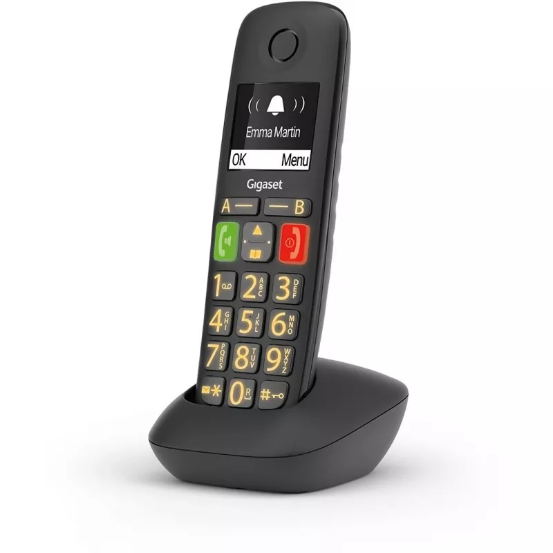 Gigaset Hearing Aid.DECT E290HX terminal inalámbrico adicional, negro