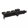 Controlador de ventilador y LED RGB Lamptron CFM36 para ranura PCI, negro