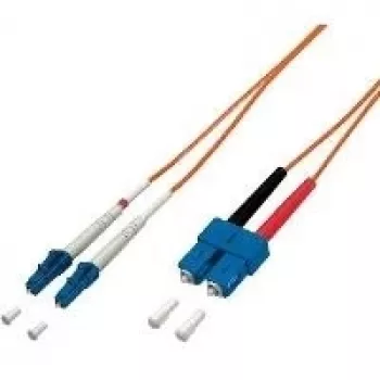 DeLOCK 84612 cable de fibra óptica 2 m LC ST OS2 amarillo (84612)