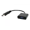 Adaptador DisplayPort a VGA negro
