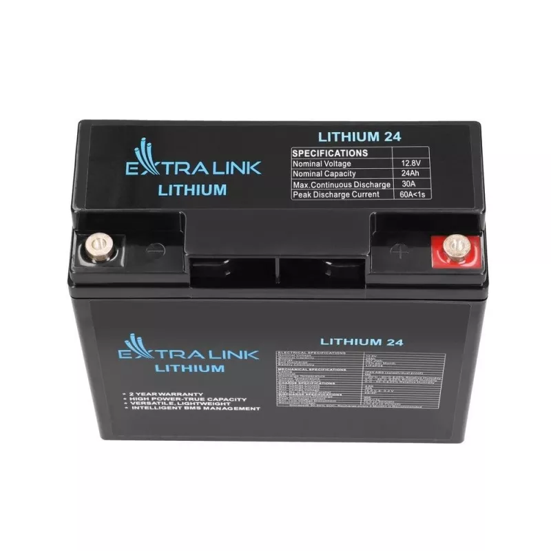Batería LiFePO4 Extralink 24000 mAh 12,8 V