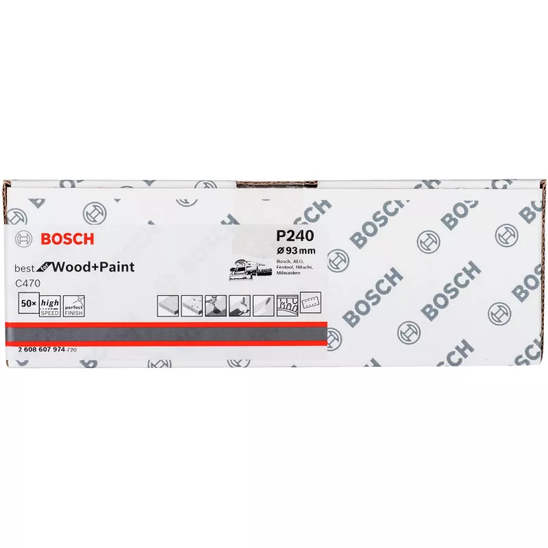 Bosch 2 608 607 974 accesorio de lijado 50 uds.