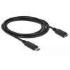 Cable USB DeLOCK 85534 USB 3.2 Gen 1 1,5 m USB C negro