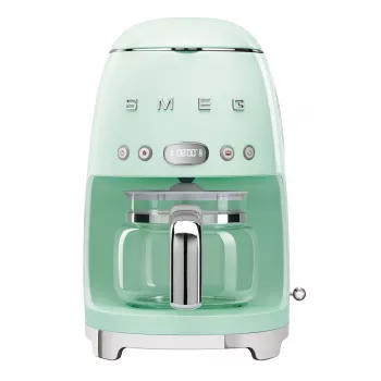 Cafetera SMEG verde pastel DCF02PGEU