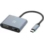 XtremeMac adaptador Type-C a HDMI y VGA - adaptador - digital/datos (XWH-ACVH-13)