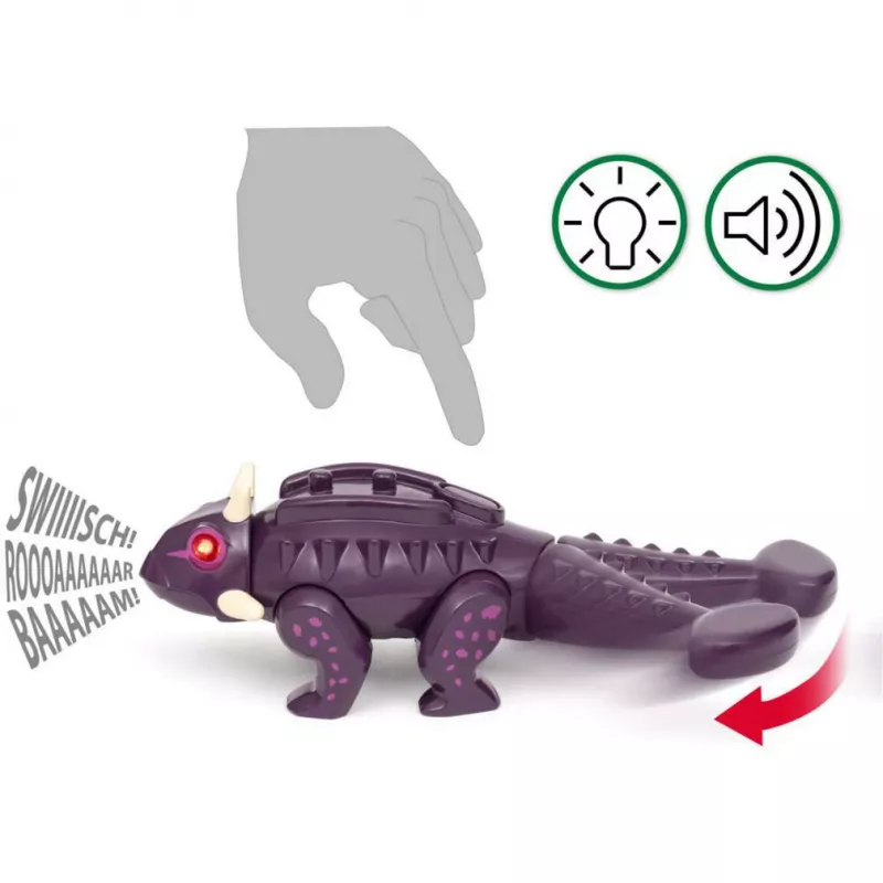 World - Dinosaurio Ankylosaurus, figura de juego