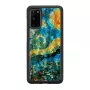Funda protectora iKins para Samsung Galaxy S20 – diseño Noche estrellada negro