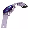 Smartwatch Zeblaze Btalk 3 Plus – 1,39 inch (3,53 cm) IPS 360×360 px, pantalla táctil, correa de silicona, lila