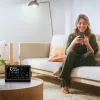 Manta MTO200B Windy Smart estación meteorológica con sensor exterior, Wi-Fi, negra