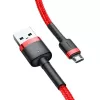 Cable USB Baseus CAMKLF-C09 2m USB A a Micro-USB B rojo