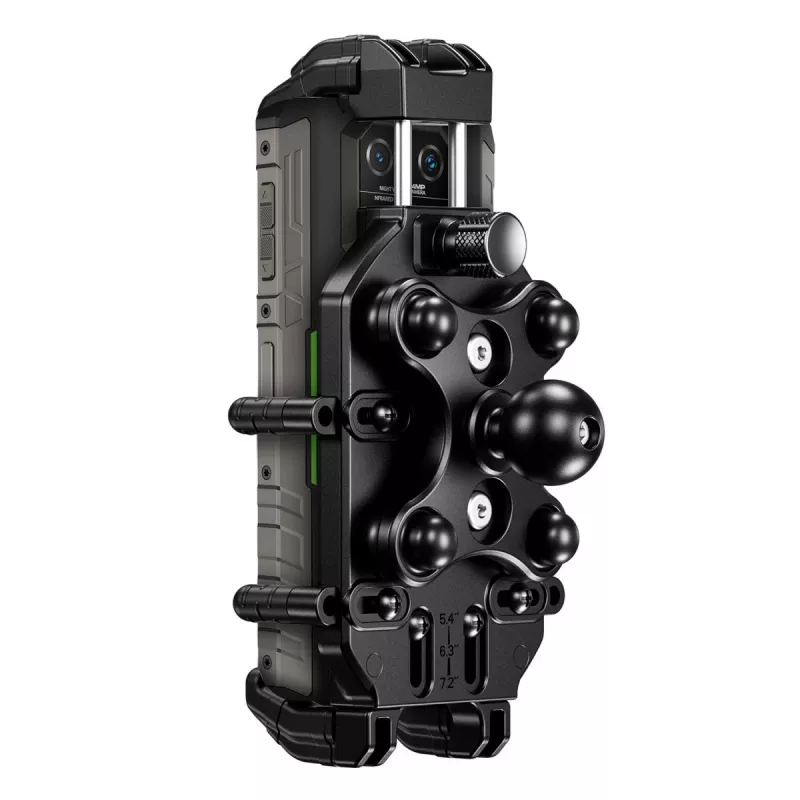 Soporte pasivo UleFone Armor Mount Pro para teléfonos móviles — soporte, para bicicleta y patinete, negro