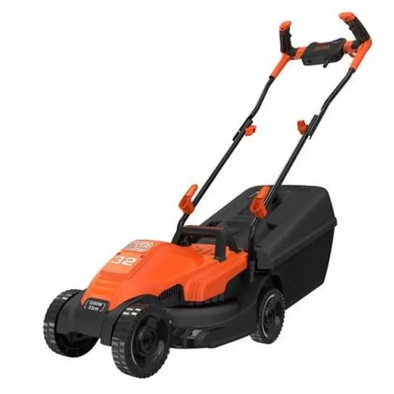 Cortacésped eléctrico Black & Decker con ajuste de altura de corte 1200 W ancho de corte (máx.) 32 cm