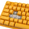 Teclado gaming Ducky One 3 Amarillo, LED RGB - MX-Clear (US)