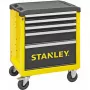 Carro de herramientas Stanley STST74305-1 con 5 cajones, amarillo/negro, 3 cajones planos + 2 altos