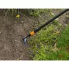 Azada Push Fiskars 1000677 — azada de jardín para el labrado del suelo con mango ergonómico