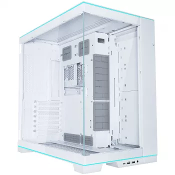 Caja de PC Lian Li O11D EVO RGB torre blanca