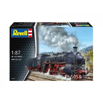REVELL Maqueta Tren Express Locomotora BR18 Escala 1:87