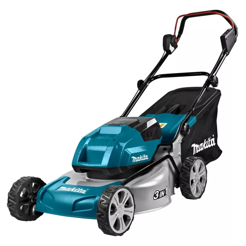 Makita DLM460PT2 Cortacésped manual a batería negro, azul, gris