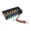 Controlador de ventiladores Lamptron FC2 4 canales 30 W (PWM/regulación por voltaje para ventiladores de PC)