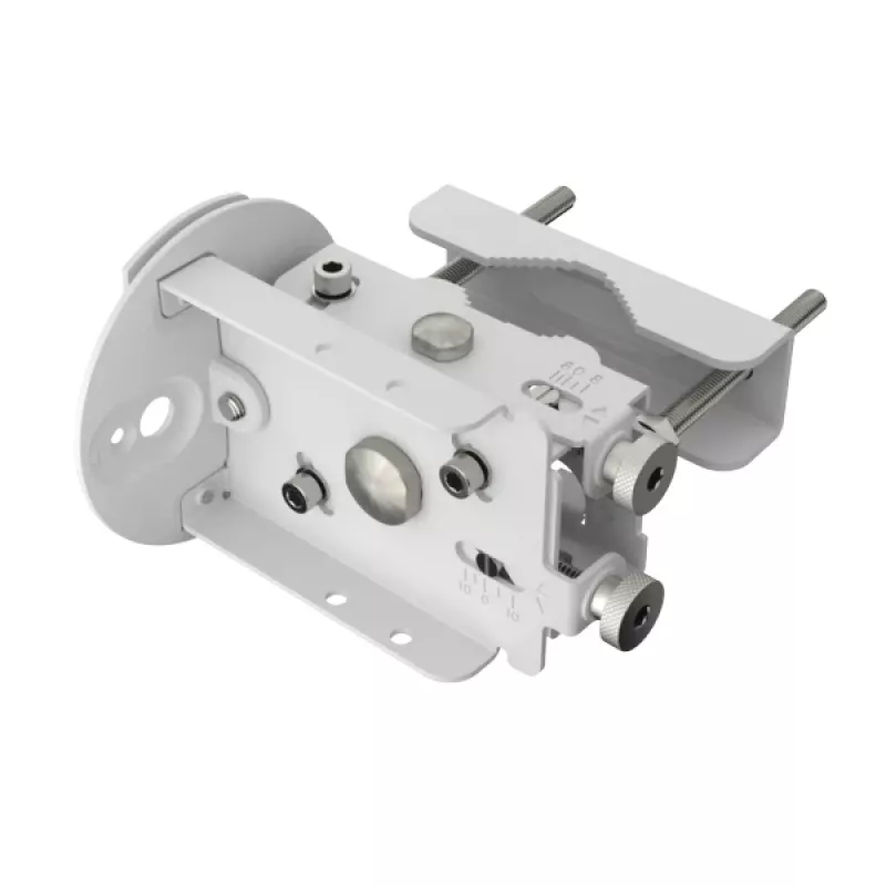 Soporte de antena UBIQUITI 60G-PM, blanco, 1 unidad, para instalaciones exteriores de 60 GHz