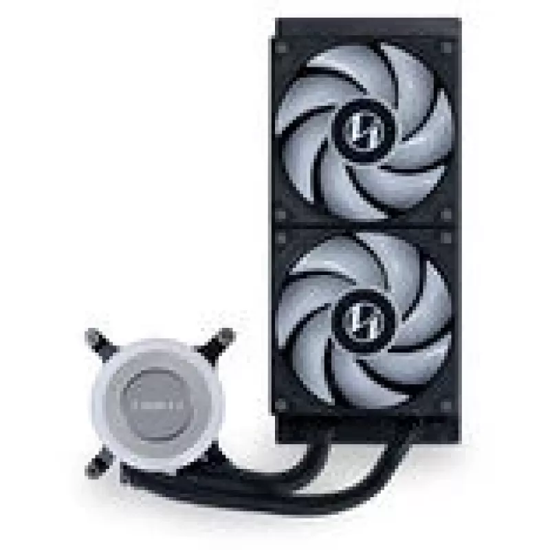 Lian Li GA II LITE Sistema de refrigeración líquida para procesador 12 cm Negro
